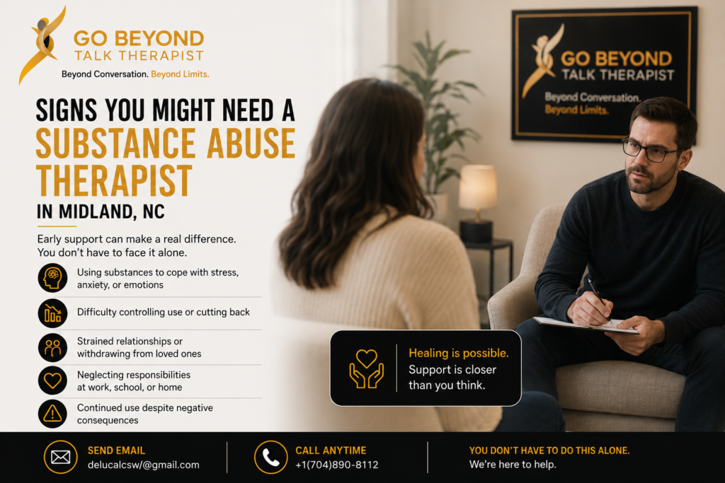 Substance Abuse Therapist Midland NC