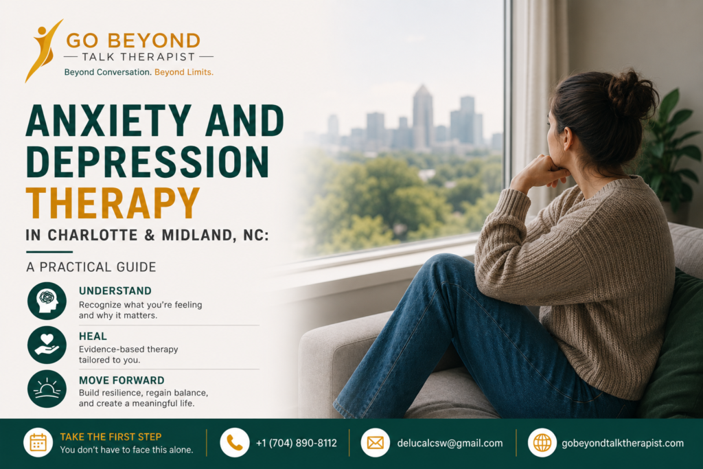 Anxiety and Depression Therapist Charlotte, NC