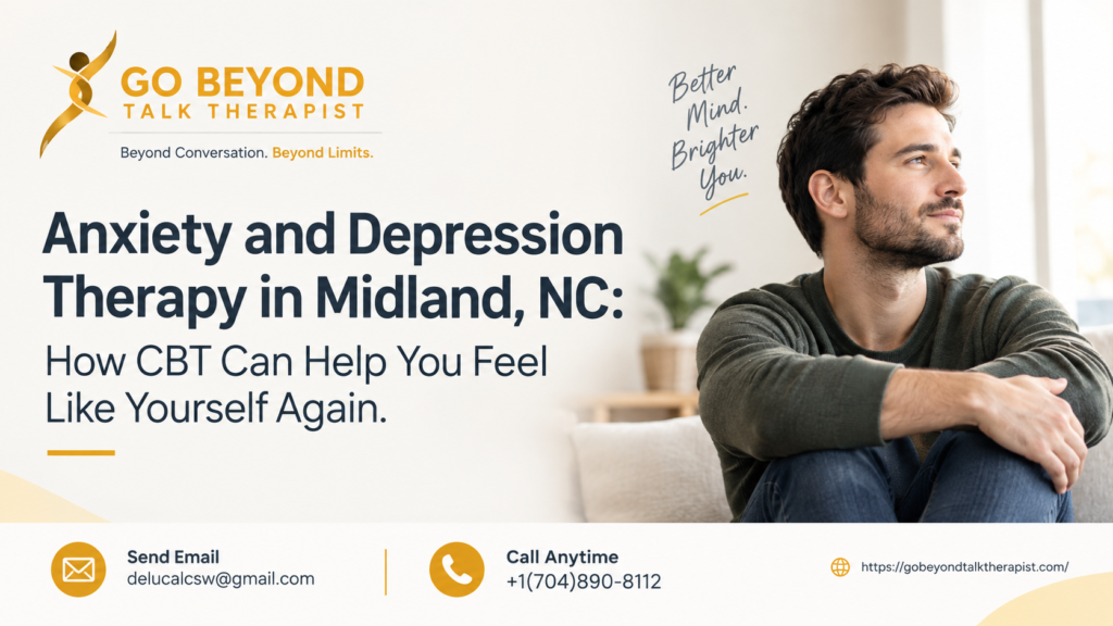 anxiety and depression therapy Midland NC